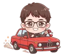 男方開車